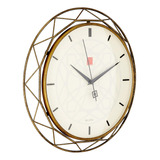 Bulova Clocks C4834 Luxfer Prism Reloj De Pared Inspirado En