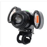 Luz Led Frontal Bicicleta Recargable Usb Zoom Focal 1200l