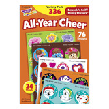 T-83919 All Year Cheer Stinky Stickers Paquete Variado,...