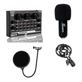 Kit Interface De Audio Soundvoice Soundcasting Kt-300