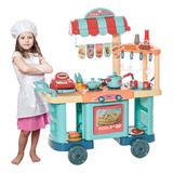 Cocina De Juguete Infantil Food Truck Con Caja Registradora