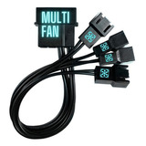 Cabo Adaptador Multi Fan Molex P/ 4 Coolers 3 E 4 Pinos