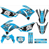 Adesivo Motocross Trilha Para Yamaha Xtz 250 Lander 19722