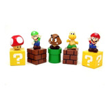 Figuras Super Mario Bros Set De 5 Piezas