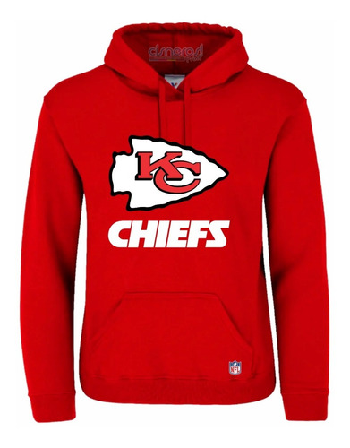 Sudadera Hoddie Kansas City Chiefs Nfl Envio Gratis