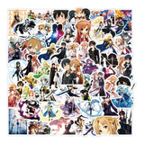 Sword Art Online 50 Calcomanias Stickers Contra Agua Anime