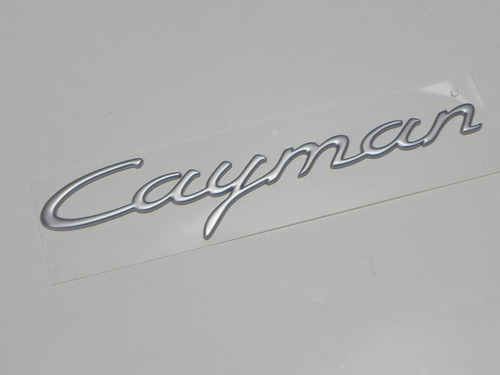Emblema Letras Cayenne Macan Carrera Para Porsche Foto 3