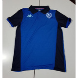 Velez Chomba Azul Y Negra Poliéster Marca Kappa, Talle M