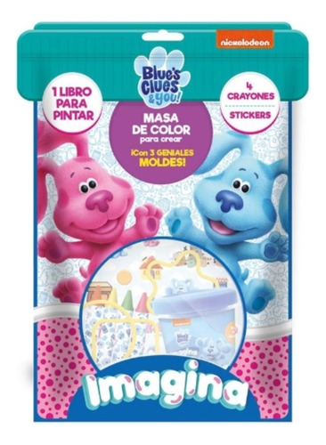 Blue S Clues And You! Flow Pack 1 Imagina Libro Para Pintar