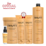 Trivitt Condicionador Hidratação Leave-in Reparador Shampoo