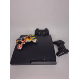 Play Station 3 Ps3 Slim 1 Tb + 3 Controles