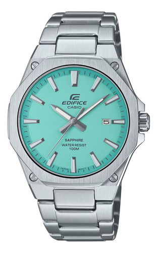 Reloj Casio Para Hombre Efr-s108d  Edifice Cristal De Zafiro