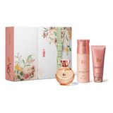 Kit Presente Perfume Feminino Liz Desodorante Colônia + Loção Desodorante Corporal + Sabonete Banho Para Mulher Presente Dia Dos Namorados