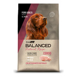 Alimento Vitalcan Balanced Natural Recipe Cerdo 15 kg