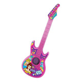 Guitarra Juguete Princesas 4 Cuerdas Girl Power Original Dis