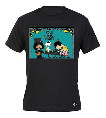 Polera Estampada Queen Snoopy