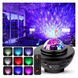 Velador Proyector Parlante Bluetooth Galaxia Starry Led Lase