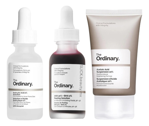 The Ordinary Acido Salicilico+ Acido Azelaico+ Aha Peeling