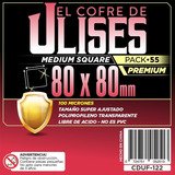 Protectores 80x80mm (100 Micr) Cofre De Ulises X55