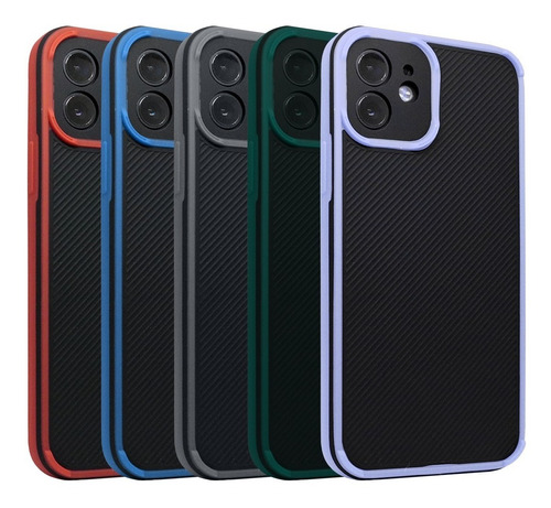 Funda Para iPhone Rígida Con Protector De Cámara