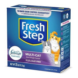 Fresh Step Multi-cat Arena Para Gato  11.3 Kg/25 Lb