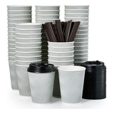 Tazas De Café Desechables Muchii De 12 Oz, Tazas De Café De