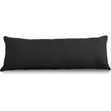 Evolive - Fundas De Almohada De Microfibra, Muy Suave, Negro