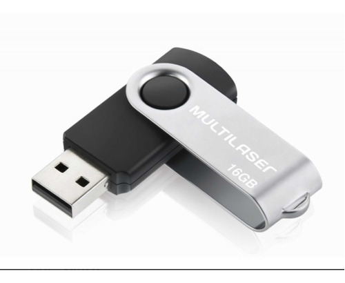 Kit 02 Pen Drive 16gb Multilaser Original Lacrado