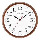 Relojes Bulova Modelo C4899 Claridad, Nogal Cálido