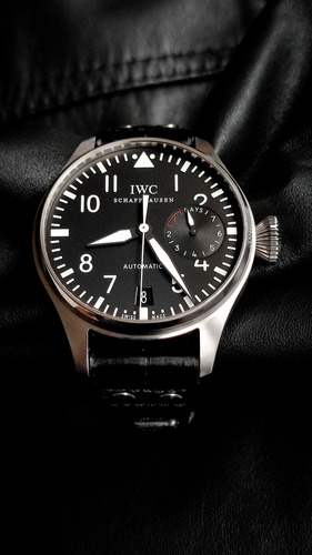 Relógio Iwc Big Pilots Watch 7 Days Completo Impecável