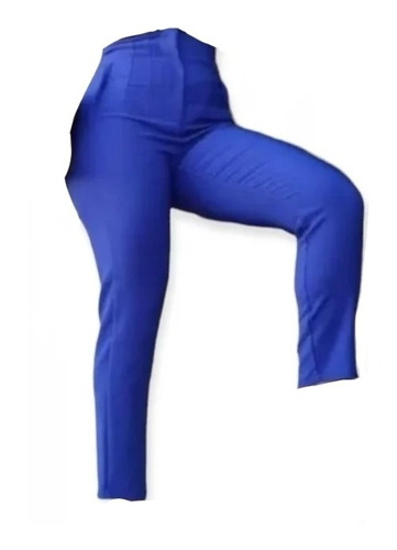 Pantalon Con Pinzas De Vestir Elegante Cintura Alta 