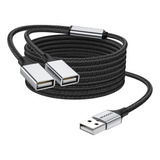 Mogood Divisor Usb Cable De Extension Usb Y Divisor Usb De D