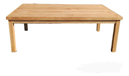 Mesa Maciza Línea Rústica 230 X 117 Cm .