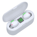 Auriculares Bluetooth Binaurales Para Juegos F9 Con Pantalla