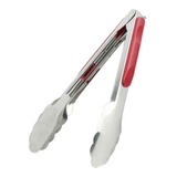 Pinza De Cocina Multiuso Acero C/ Mango De Silicona 25cm.