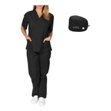 Conjunto De Trabajo Uniforme Quirúrgico + Gorro De Enfermera