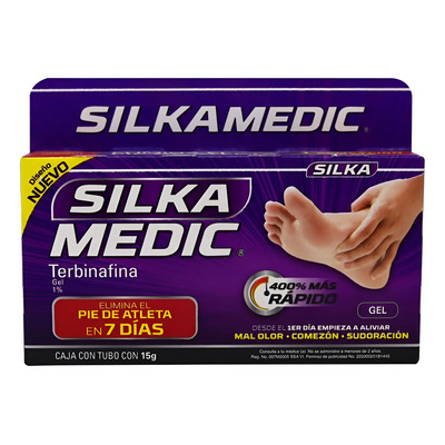 Silka Medic Gel Antimicótico Para Pies 15 G Elimina Hongos | MercadoLibre