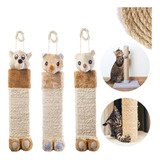 Arranhador Para Gatos Vertical Universal Com Sisal 40 Cm