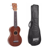 Ukelele Soprano Mahalo Mj1tbr Serie Java Brown Con Funda