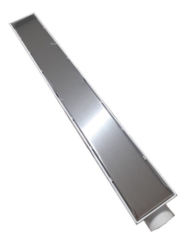 Ralo Linear 6x50cm Sifonado Oculto C/ Grelha Aço Inox Polido