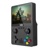 S Reproductor De Juegos Portátil X6 Con Pantalla Ips De 3.5