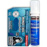 Minoxidil 5% Espuma Foam 1 Mes Tratamiento + Jabón 0.1%