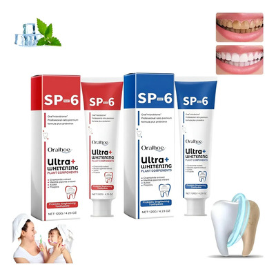 Pasta Dientes Blanqueadora Con Probióticos Sp-6 120g*2 | MercadoLibre