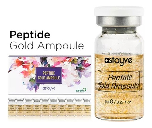 Ampolla Stayve Peptide Gold. (1 X 8ml) Serum