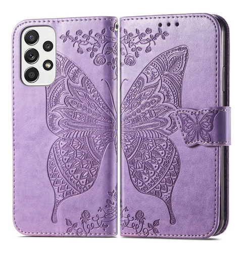 Funda Tipo Cartera De Mariposa Para Samsung Galaxy A53 5g