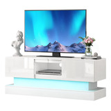 Koifuxii Soporte De Tv Led Blanco  Moderno Soporte De Tv Co