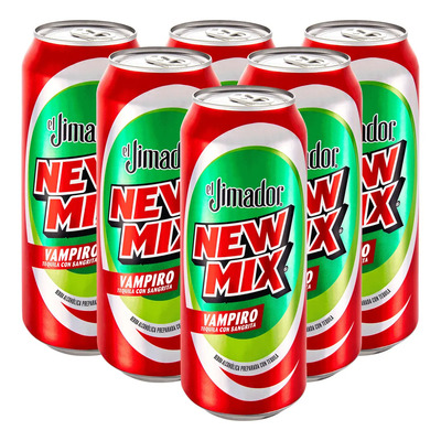 Bebida Preparada New Mix Vampiro 473 Ml - Pack Con 6 Latas | MercadoLibre