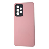 Funda Lisa Rosa Pastel Para Samsung A53 Antishock