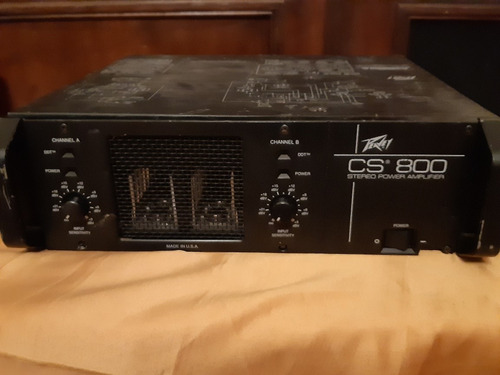 Amplificador De Potencia Peavey Cs 800. No Crown, Qsc, Das.