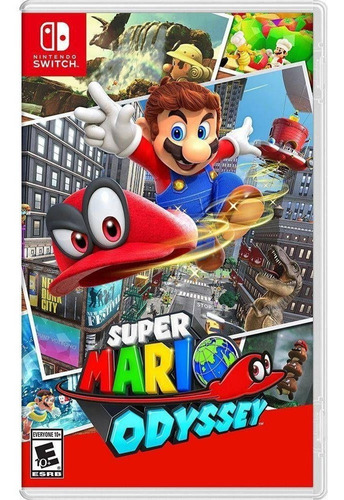Switch Super Mario Odyssey Novo Lacrado